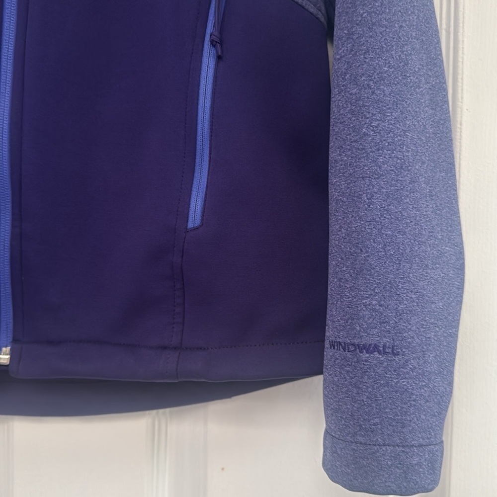 THE NORTH FACE Apex Bionic Windwall Jacket Women Medium Purple Outdoor Preppy - Picture 2 of 6